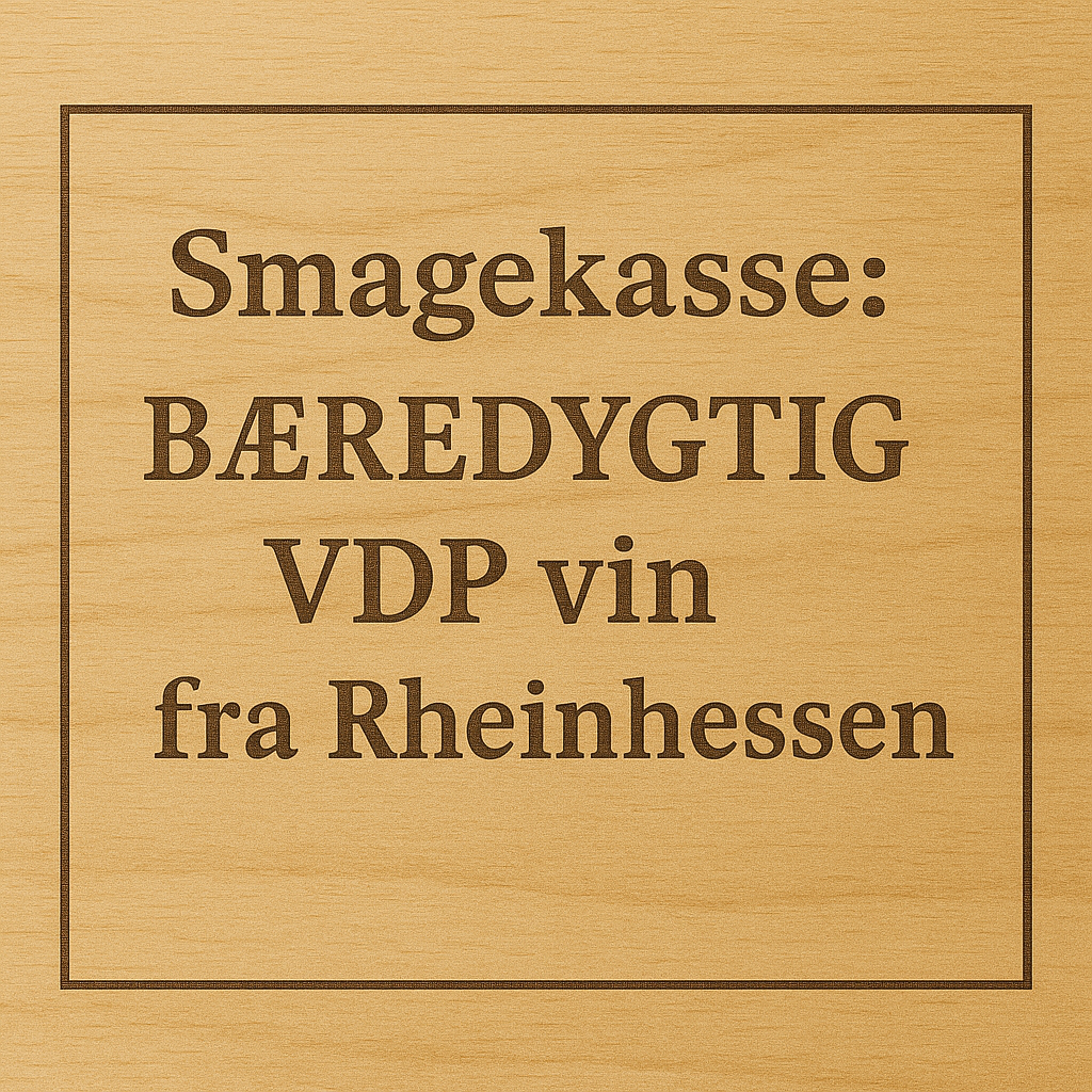 Smagekasse: Bæredygtig VDP vin fra Rheinhessen
