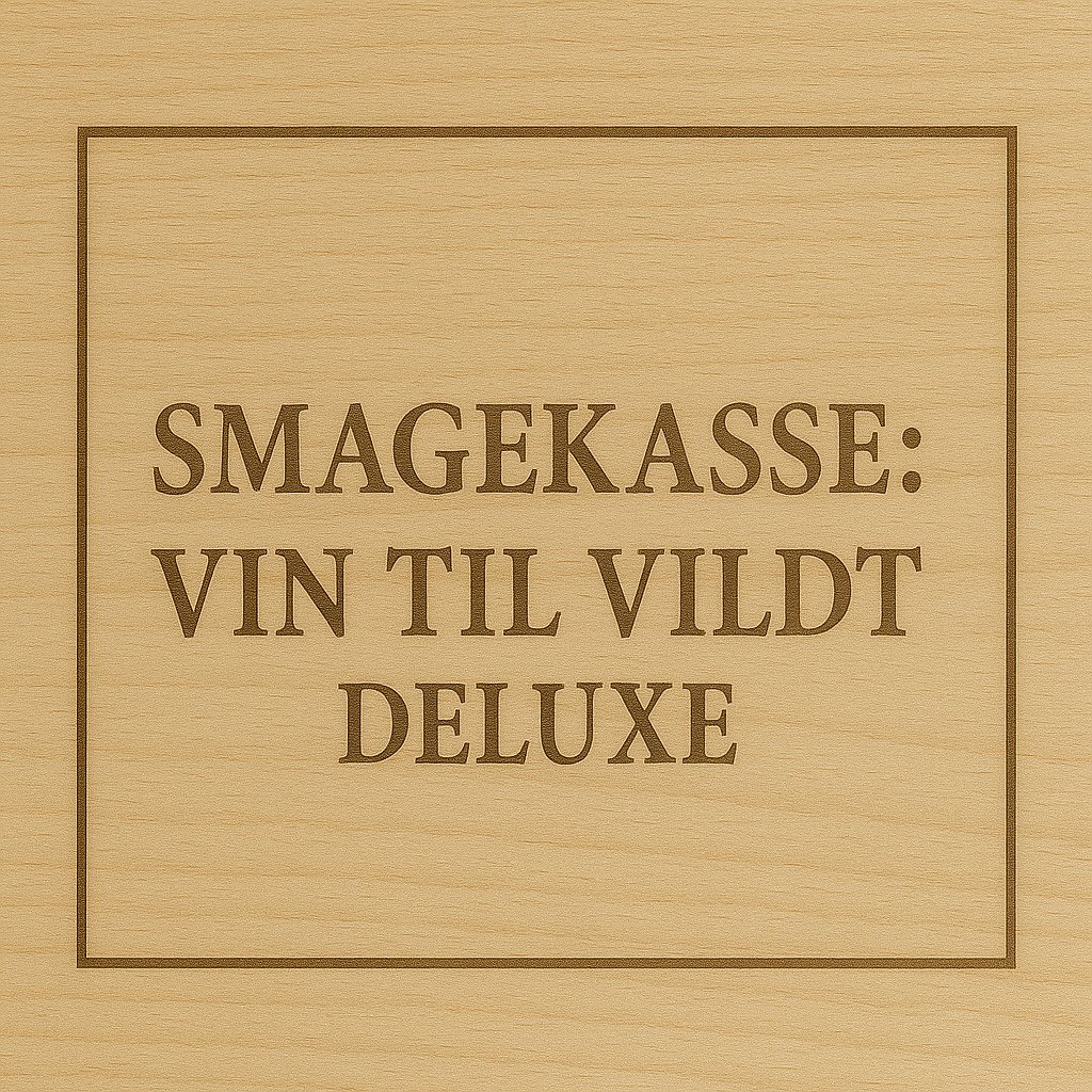 Smagekasse: Vin til Vildt Deluxe