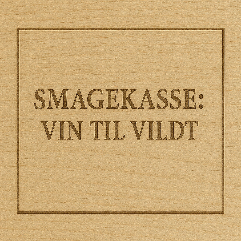 Smagekasse: Vin til Vildt
